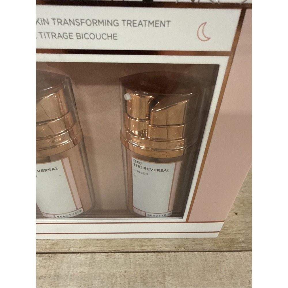 BEAUTY BIO R45 The Reversal 3-Phase Skin Transformation Treatment Set .34oz New - Picture 4 of 7